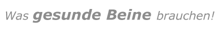 gesunde und sch�ne Beine